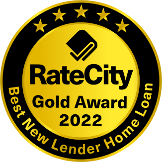 RateCity Awards 2022 - Best New Lender Home Loan